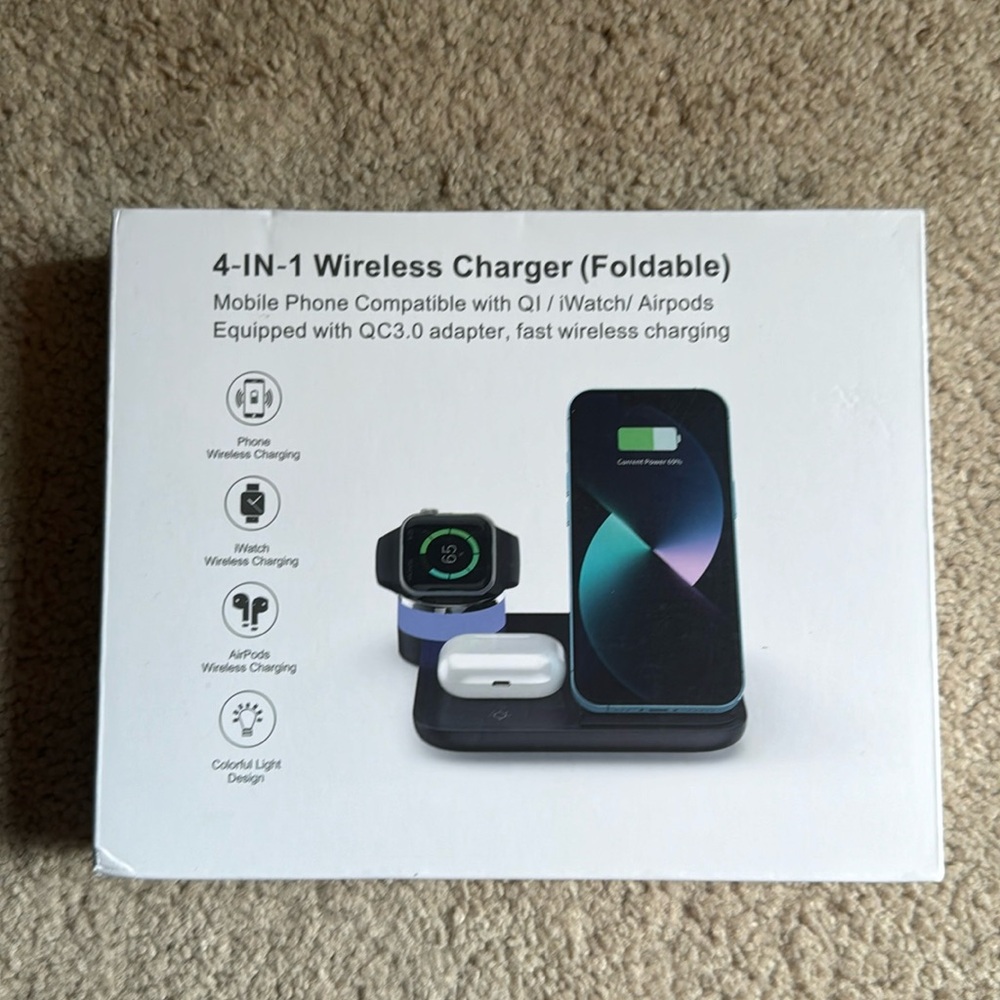 4-in-1 Wireless Charging Station
